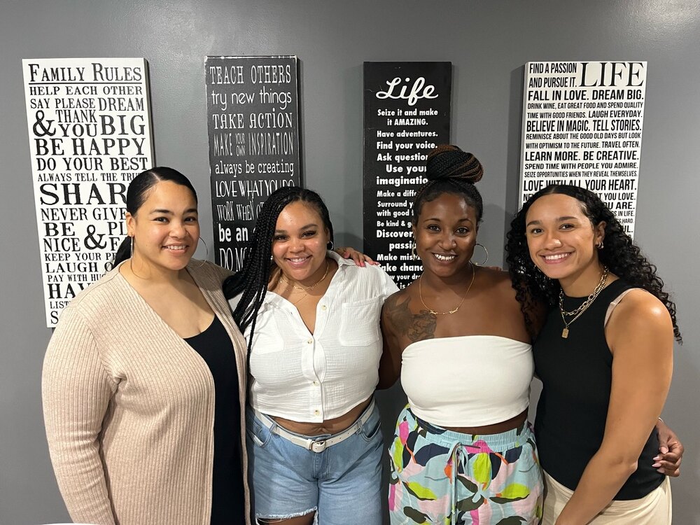 Young women together at the 2023 Faith, Family and Finance gathering