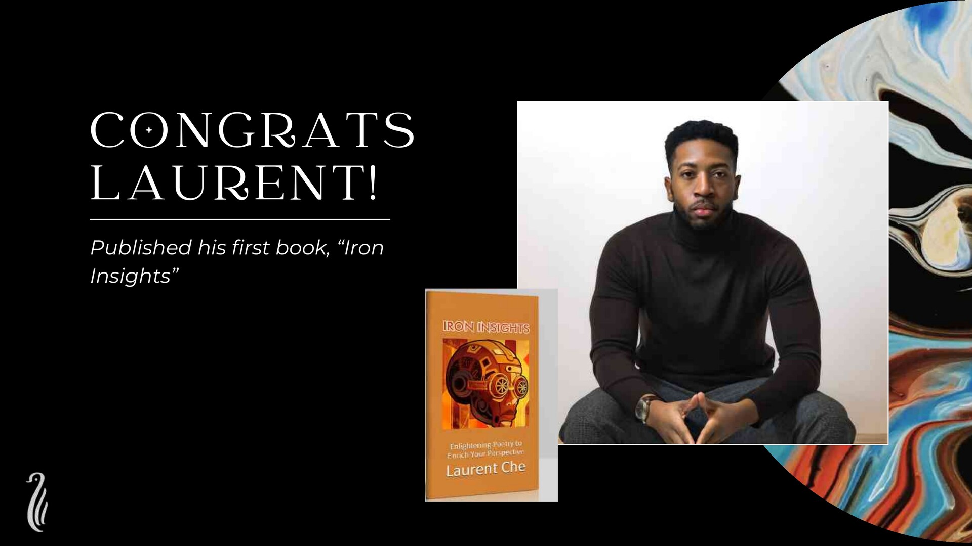 Congratulations to Laurent on publishing his first book, Iron Insights